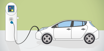 Borne de chargement pour véhicule électrique